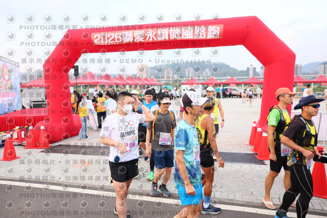 2026第二屆獅愛永續微風公益路跑5K休閒組證書