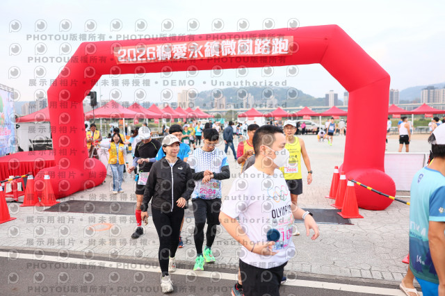 2026第二屆獅愛永續微風公益路跑5K休閒組證書