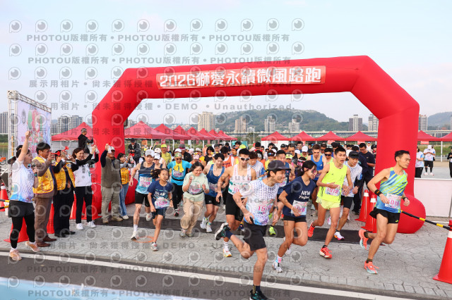 2026第二屆獅愛永續微風公益路跑5K休閒組證書