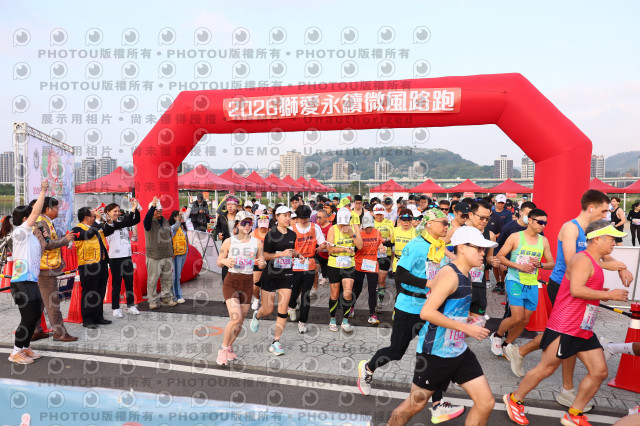 2026第二屆獅愛永續微風公益路跑5K休閒組證書