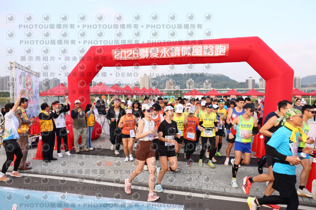 2026第二屆獅愛永續微風公益路跑5K休閒組證書