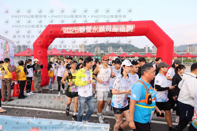 2026第二屆獅愛永續微風公益路跑5K休閒組證書