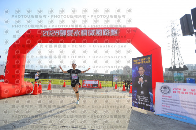 2026第二屆獅愛永續微風公益路跑5K休閒組證書