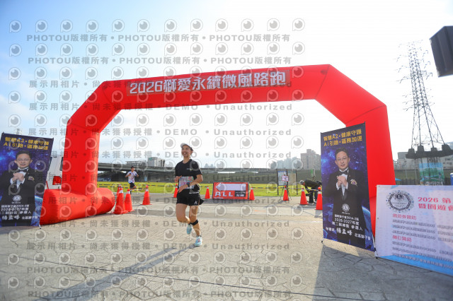 2026第二屆獅愛永續微風公益路跑5K休閒組證書