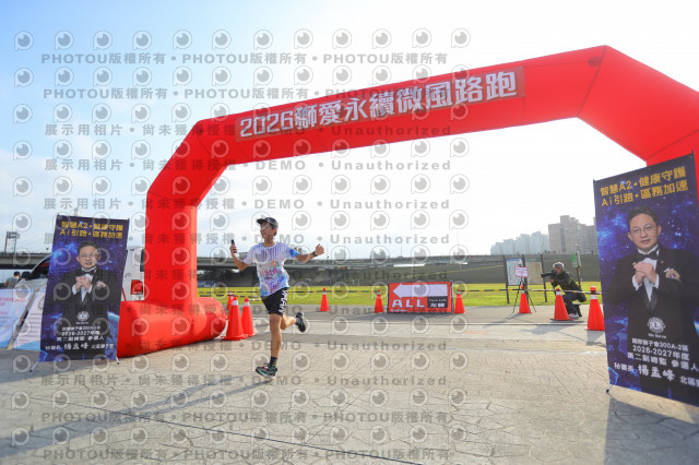 2026第二屆獅愛永續微風公益路跑5K休閒組證書