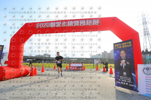 2026第二屆獅愛永續微風公益路跑5K休閒組證書