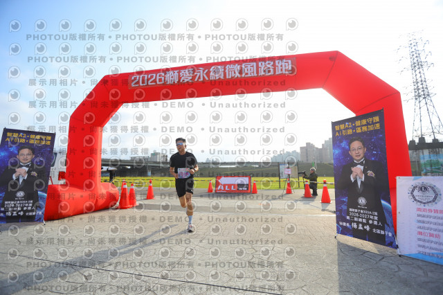 2026第二屆獅愛永續微風公益路跑5K休閒組證書