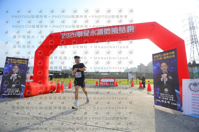 2026第二屆獅愛永續微風公益路跑5K休閒組證書