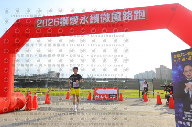 2026第二屆獅愛永續微風公益路跑5K休閒組證書