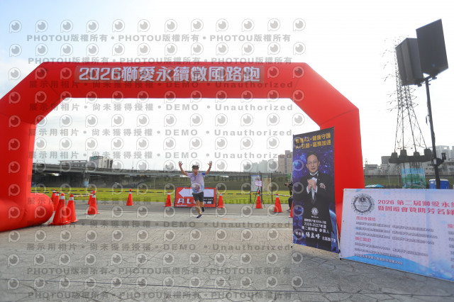 2026第二屆獅愛永續微風公益路跑5K休閒組證書