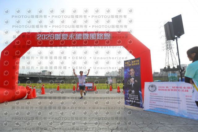 2026第二屆獅愛永續微風公益路跑5K休閒組證書