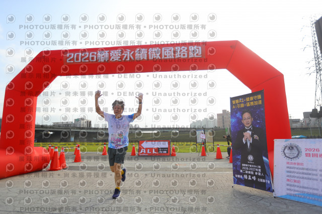 2026第二屆獅愛永續微風公益路跑5K休閒組證書