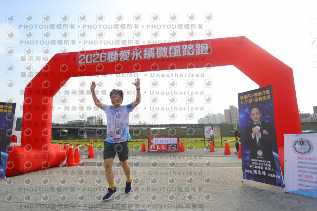 2026第二屆獅愛永續微風公益路跑5K休閒組證書
