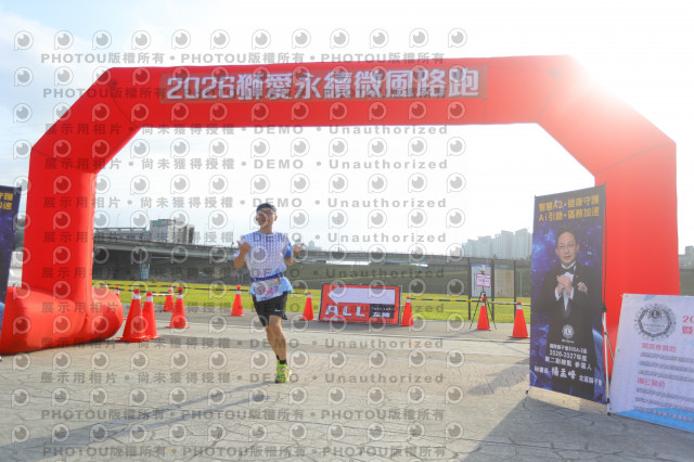 2026第二屆獅愛永續微風公益路跑5K休閒組證書