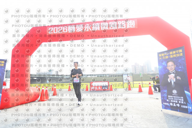 2026第二屆獅愛永續微風公益路跑5K休閒組證書